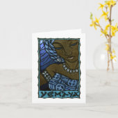 Carte de note de Yemaya (Fleur jaune)
