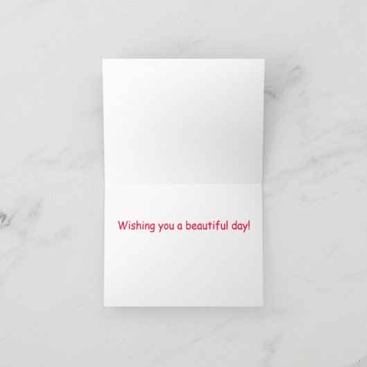 Carte de note d'édredon de patchwork/carte de (Intérieur)