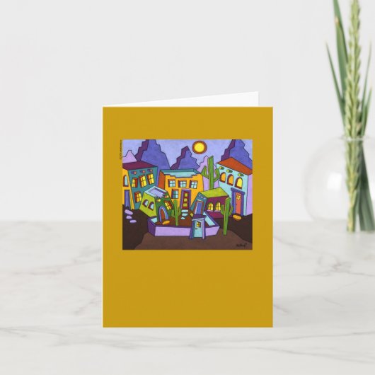 Carte de note des villes jumelles I (Devant)