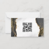 Carte de note Détails de l'Agate de la masse noire (Dos)