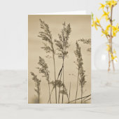 Carte de note d'herbes (Fleur jaune)