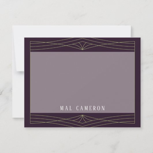 Carte de note d'inspiration Queen (Devant)