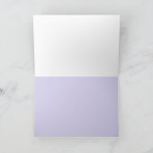 Carte de note d'oiseaux et de fleurs (Intérieur)