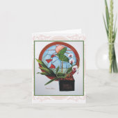 Carte de note d'orchidée (Devant)