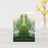 Carte de note d'Ospreys (Fleur jaune)