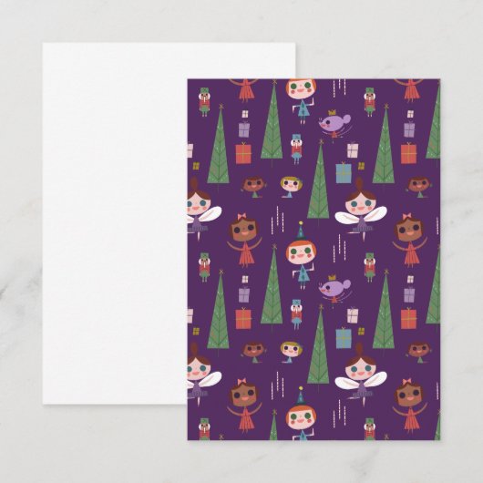 Carte de note douce de Casse-Noisette (Devant / Derrière)