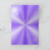 Carte de note Dreams Rainbow Flower violet (Intérieur)