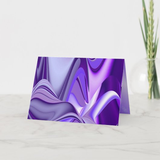 Carte de note Dreams Rainbow Flower violet (Devant)