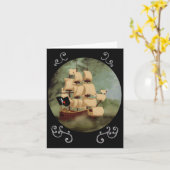 Carte de note du Bateau de Barbe Noire (Revenge de (Fleur jaune)