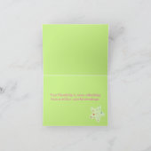 Carte de note du bigorneau | de gouttes de pluie (Intérieur)