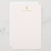 Carte de note du Bloc-notes élégant pour ananas en (Devant / Derrière)