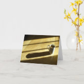 Carte de note du café Good Morning (Fleur jaune)