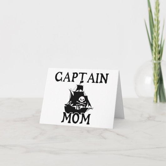 Carte de note du capitaine maman (Devant)
