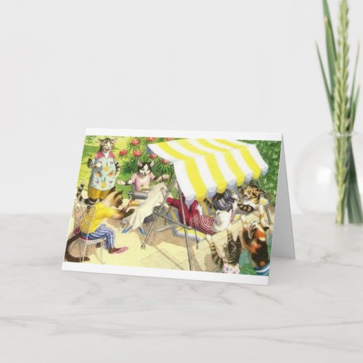 Carte de note du Chaos de la partie de la piscine  (Devant)