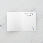 Carte de note du Nouvel An du Merci des Fêtes (Intérieur)