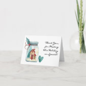 Carte de note du Nouvel An du Merci des Fêtes (Devant)