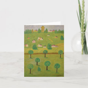 Carte de note du paysage 1