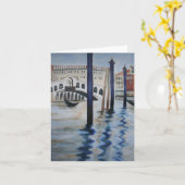 Carte de note du pont du Rialto (Fleur jaune)