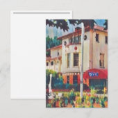 Carte de note du Yacht Club de Détroit (Devant / Derrière)