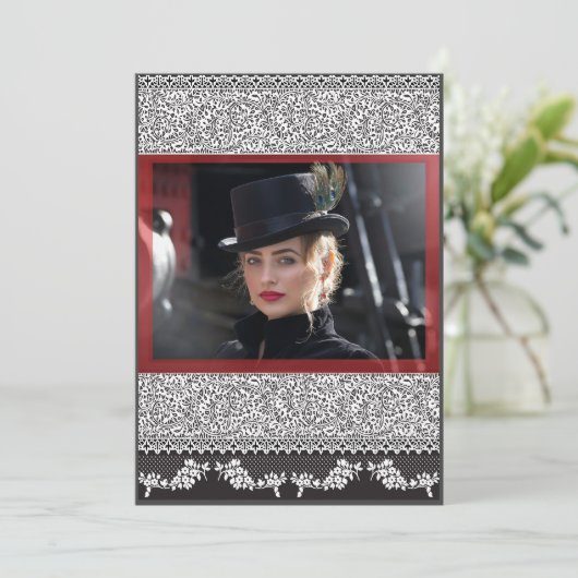 Carte de note Edwardian (Debout devant)