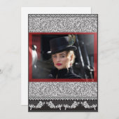 Carte de note Edwardian (Devant / Derrière)