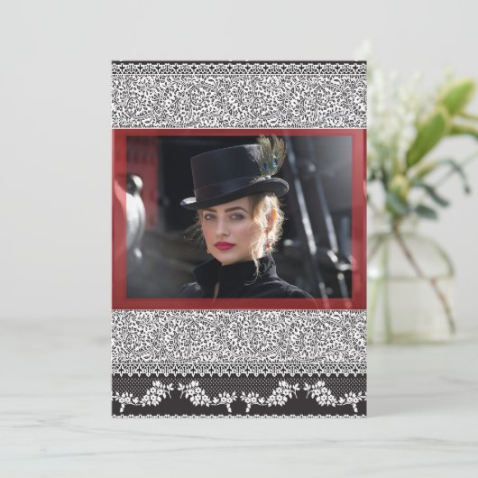 Carte de note Edwardian (Debout devant)