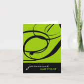 Carte de note élégante (Devant)