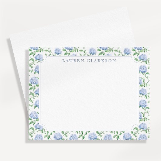 Carte de note élégante de bordure de jardin d'hort