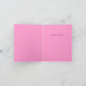 Carte de note élégante de Merci de bicyclette (Intérieur)