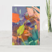 Carte de note en Wild Garden Design (Dos)