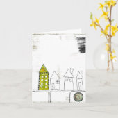 carte de note exceptionnelle (Fleur jaune)