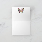 Carte de note extraordinaire de motif d'édredon de (Intérieur)