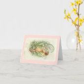 Carte de note Fée Bébé (Fleur jaune)