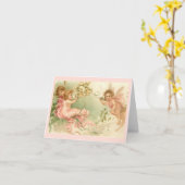 Carte de note Fée Bébé (Fleur jaune)