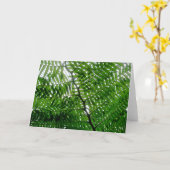 Carte de note Fermer Tree (Fleur jaune)