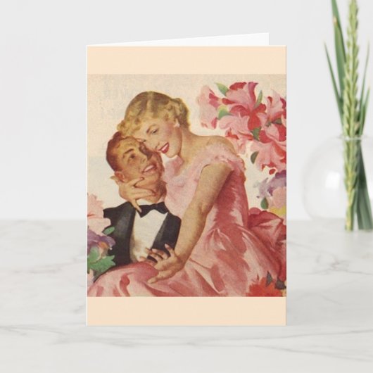 Carte de note Fiançailles rétroactive (Devant)