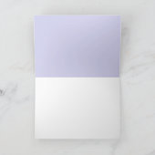 Carte de note Fleur sauvage de printemps violet (Intérieur)