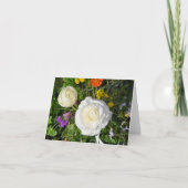 Carte de note : Fleurs (Devant)