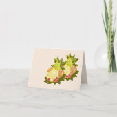 Carte de note : Fruits tropicaux (Devant)