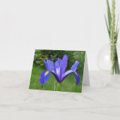 Carte de note Garden Iris (Devant)