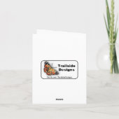 Carte de note Godetia (Dos)