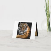 Carte de note Golden Tiger Thank You (Dos)