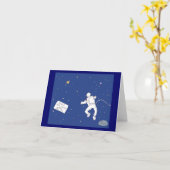 Carte de note Green Weenii "Espace pour location" (Fleur jaune)