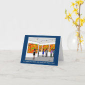 Carte de note Green Weenii "exposition d'art" (Fleur jaune)