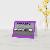 Carte de note Green Weenii "Parking Lot" (Fleur jaune)