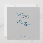 Carte de note Hallelujah de Pâques (Dos)