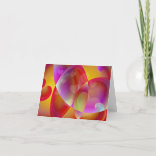 Carte de note Heart Whimsy