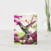 Carte de note Humming Along (Devant)