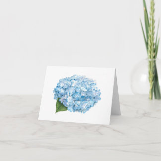 Carte de note Hydrangea
