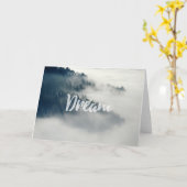Carte de note Inspiration Dream (Fleur jaune)
